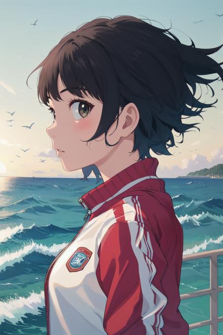 00050-2254218013-masterpiece,best quality,1girl,short hair,track jacket,face,from side,looking at viewer,wind,sea.png